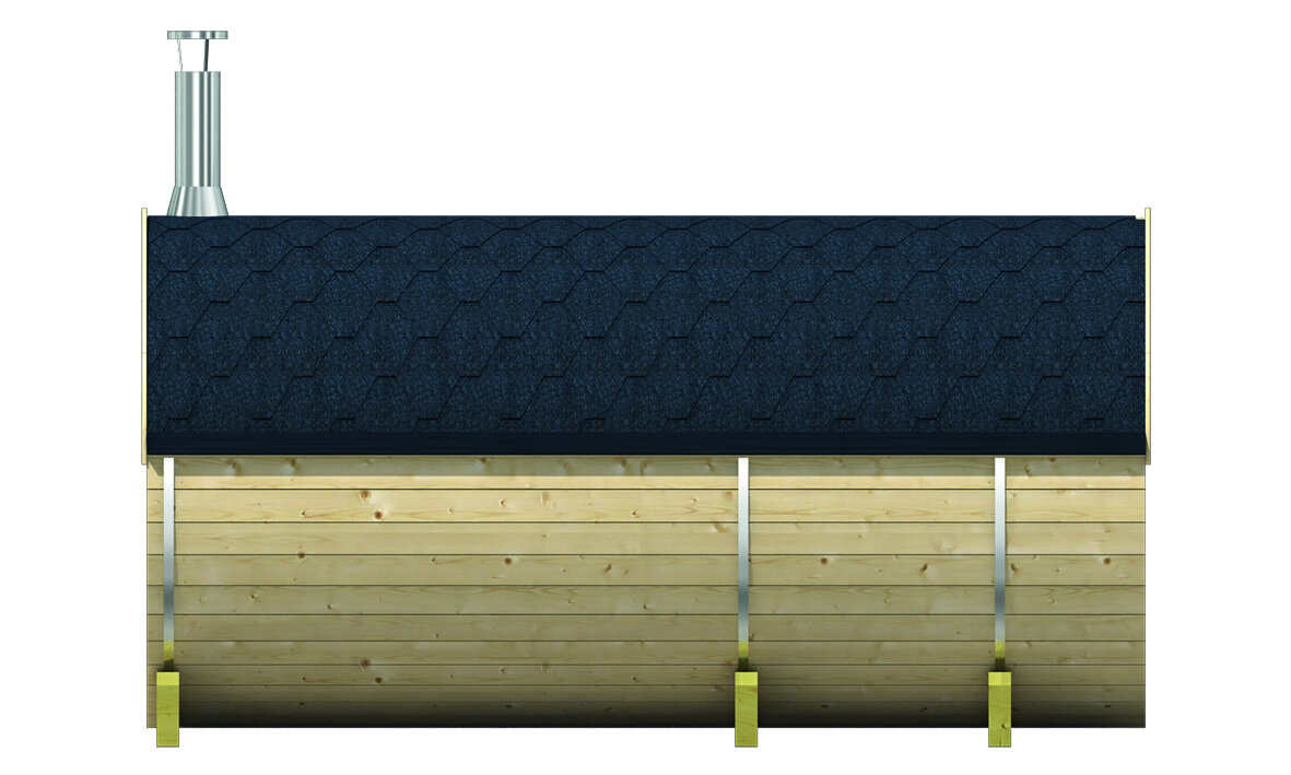 Saunafass &Oslash;205 x 250 cm