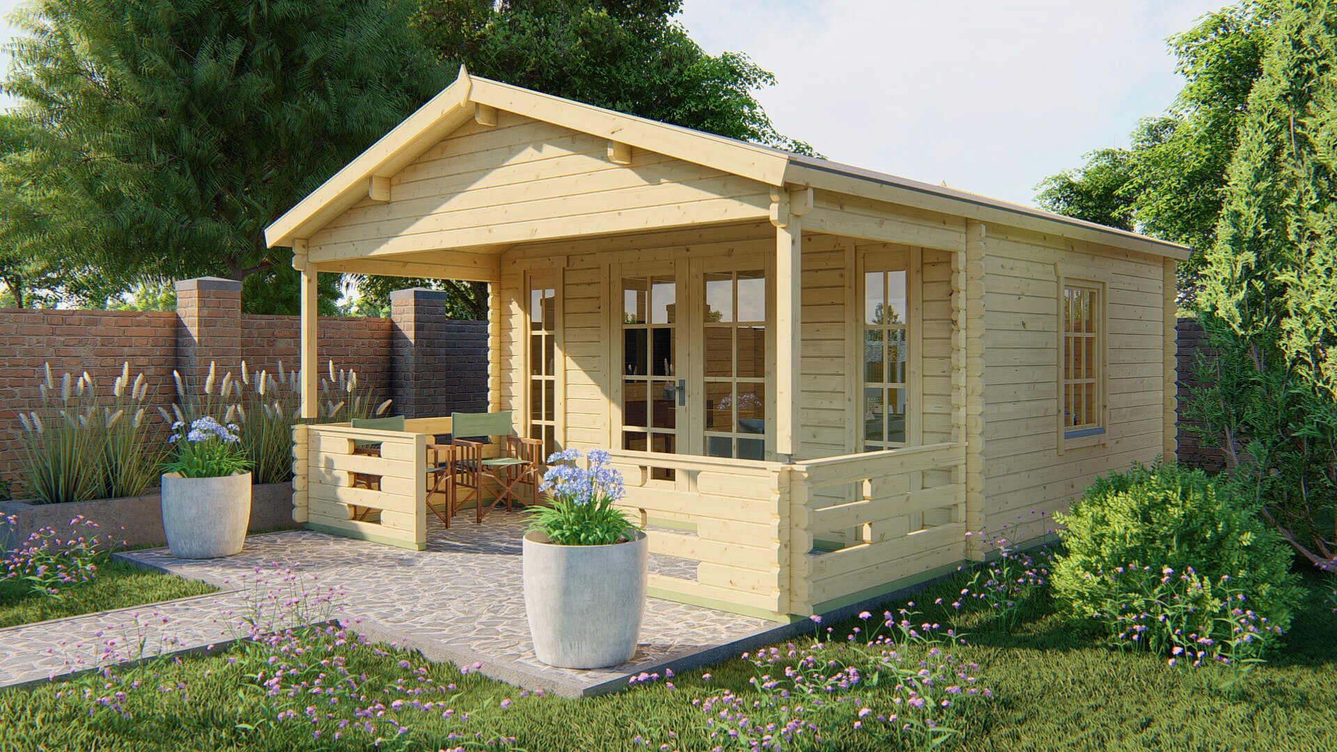 Blokhut Heino 450 x 380 
