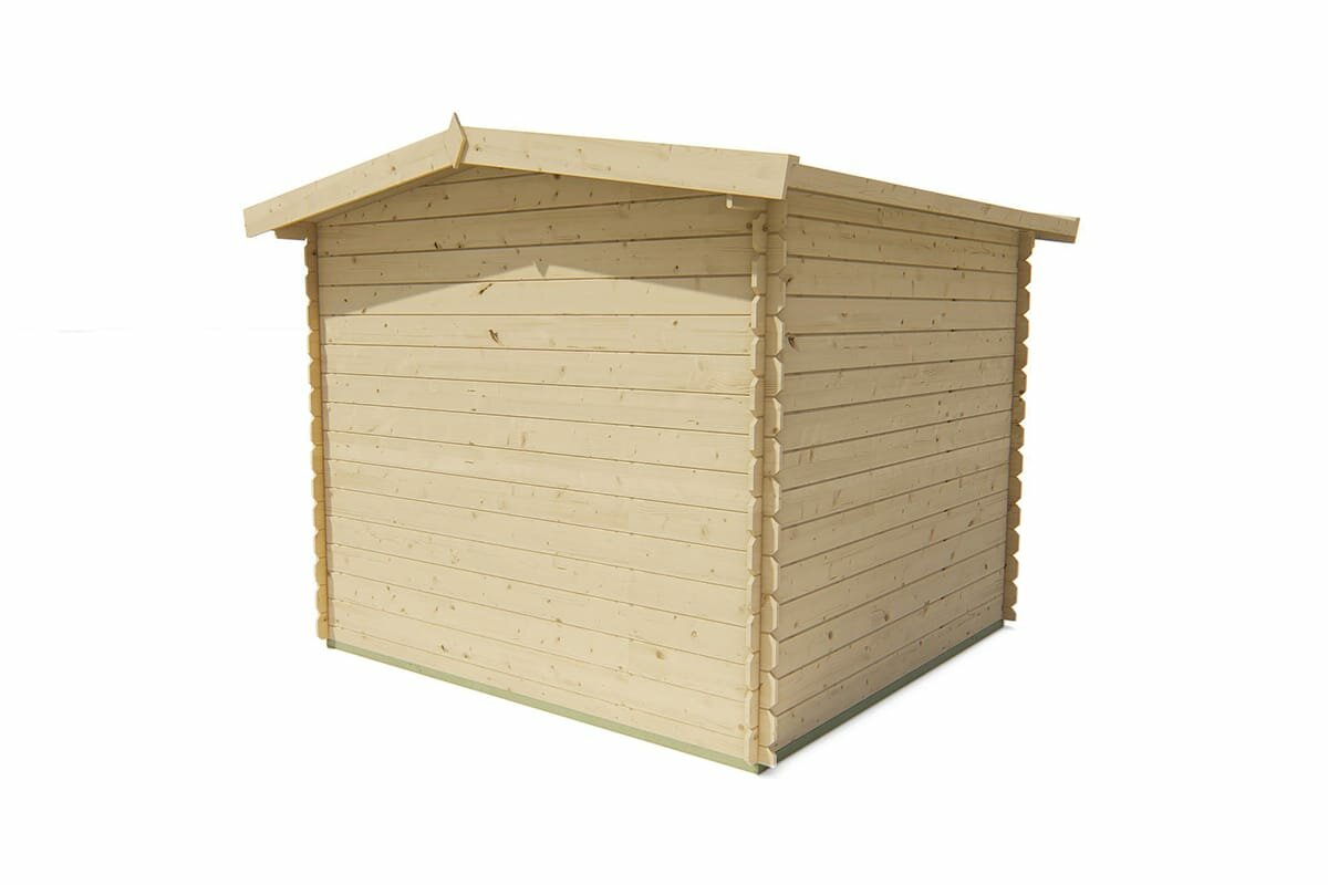 Blockhaus Valery 245 x 245 x 216 cm - Wandstarke 19 mm