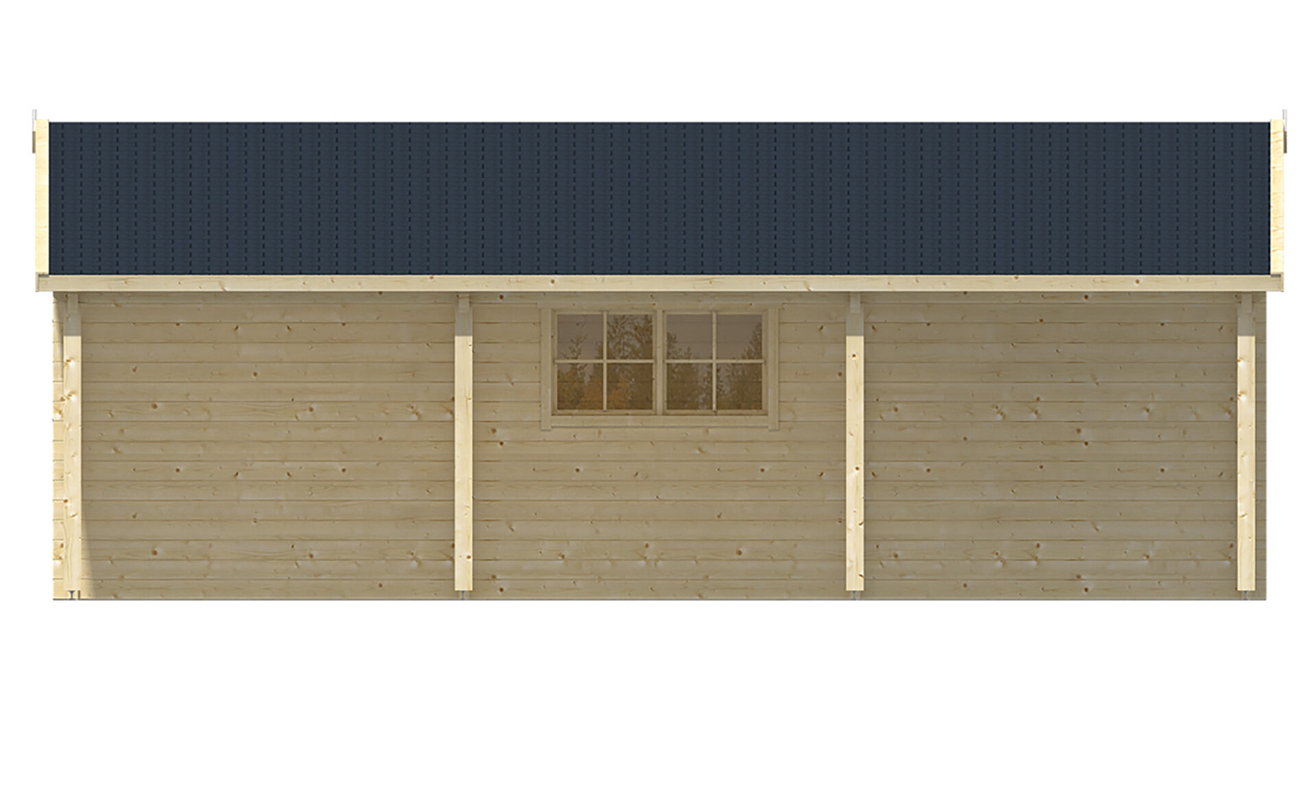 Garage-carports Berggren | 58mm | unbehandelt