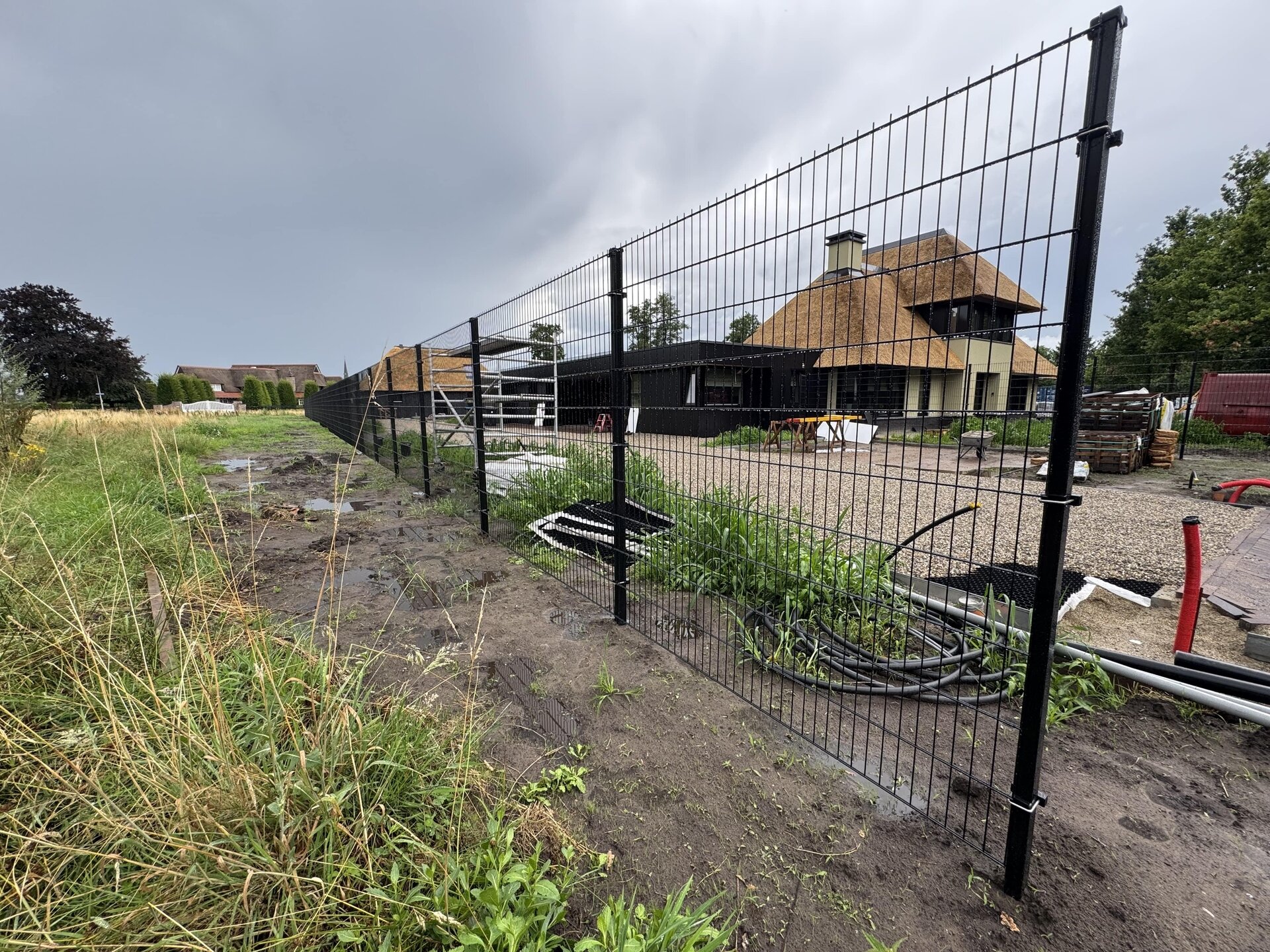 Doppelstabmattenzaun Comfort | 2.5 Meter breit