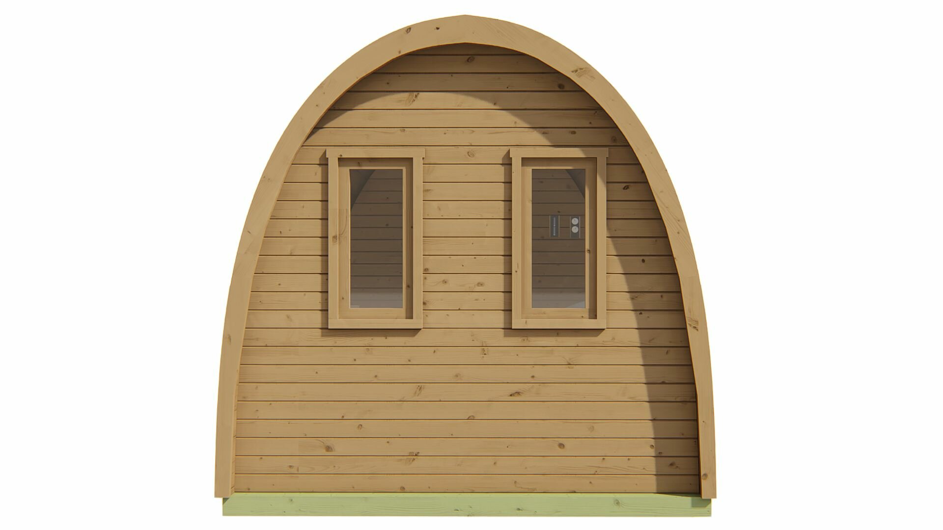 Sauna POD Tolva &Oslash;230 x 400 cm - thermowood 42mm 
