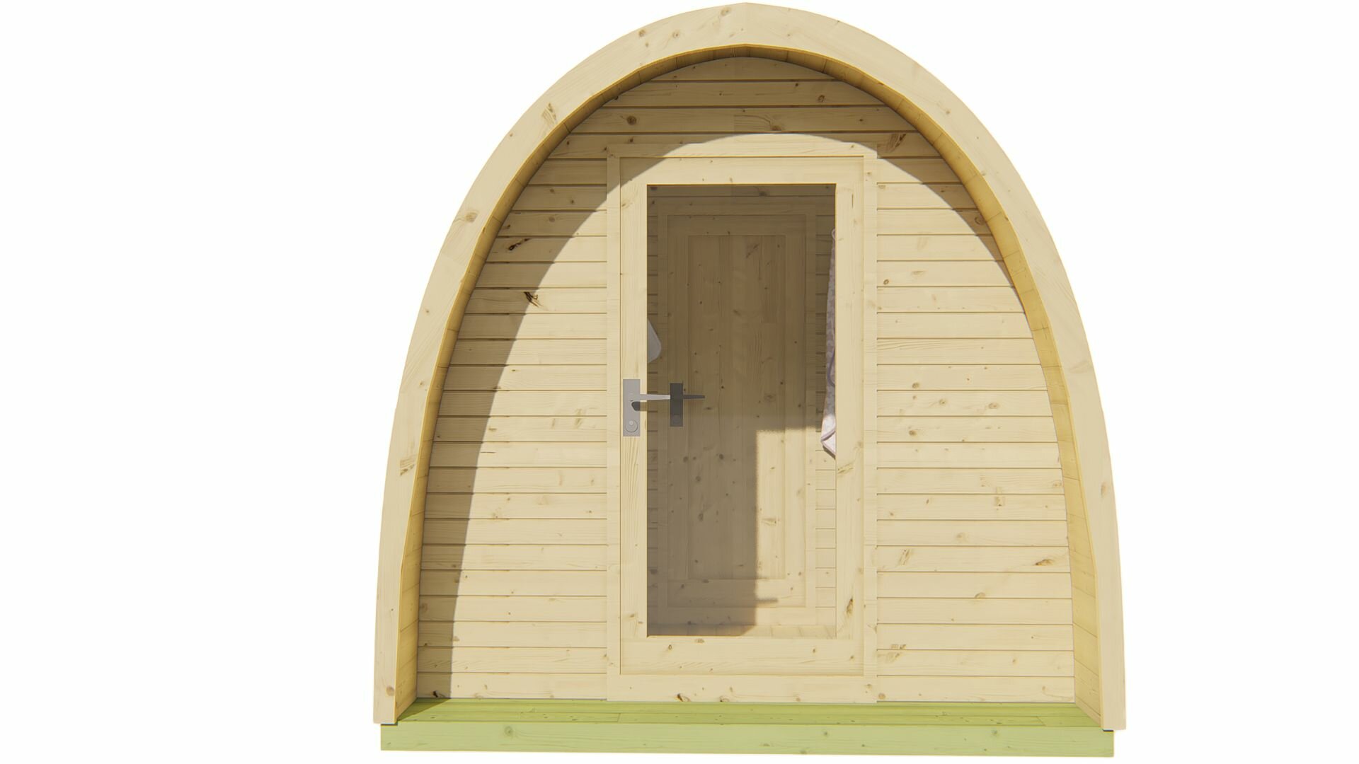 Sauna POD Tolva &Oslash;230 x 400 cm - vurenhout 38mm