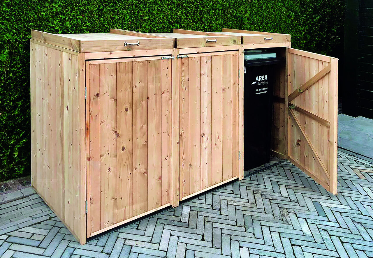 Containerberging Triple Ge&iuml;mpregneerd Vuren 196 x 80 x 117 cm