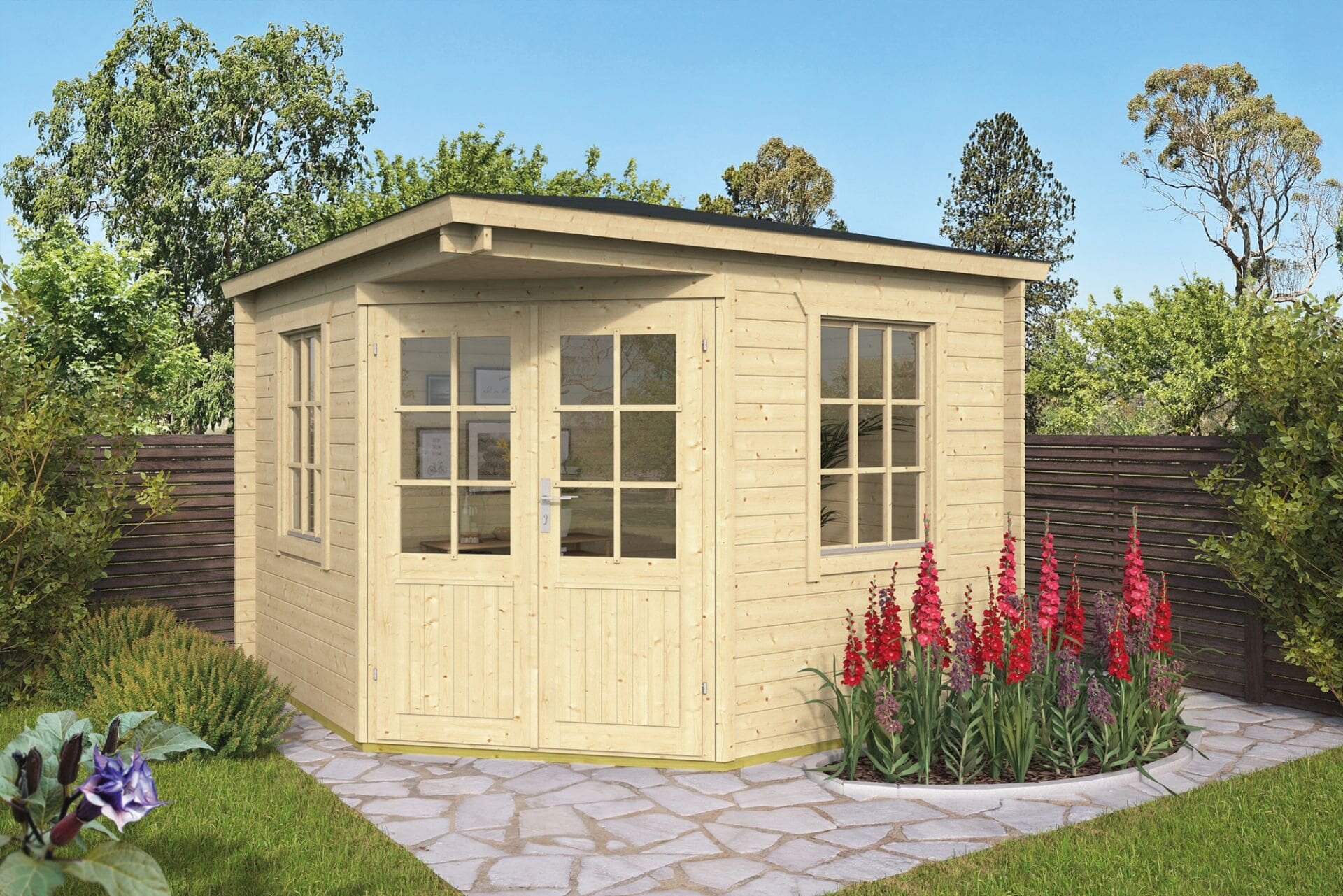 Blokhut Emma 300 x 300 