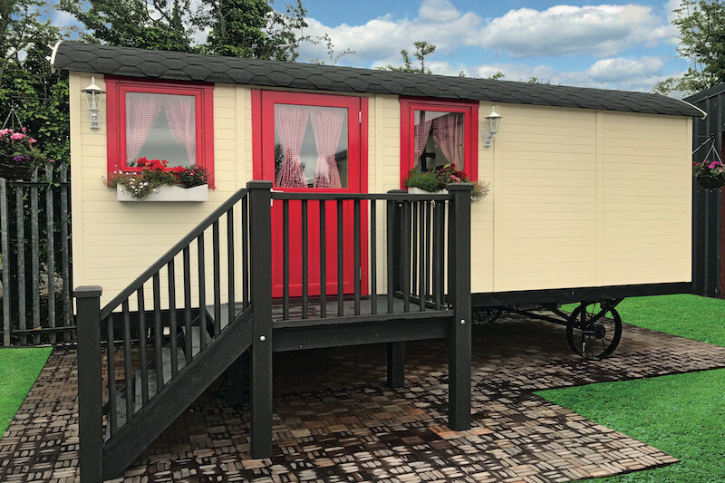 Zirkuswagen 600 x 240 cm - Pipowagen Angelo