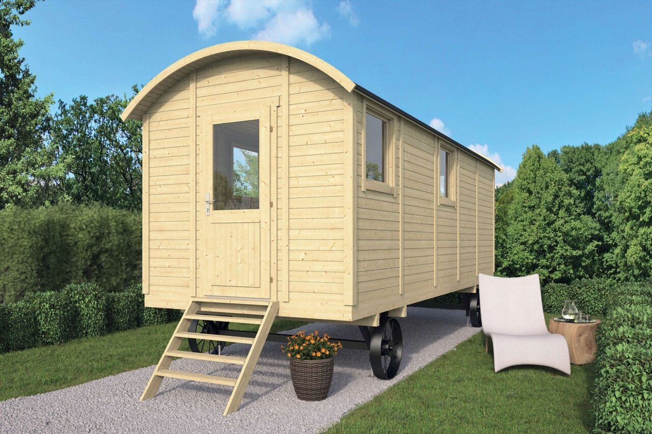 Zirkuswagen 600 x 240 cm - Pipowagen Angelo