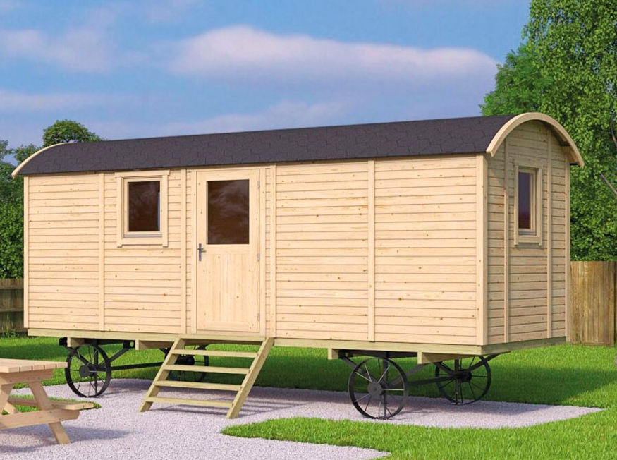 Zirkuswagen 600 x 240 cm - Pipowagen Angelo