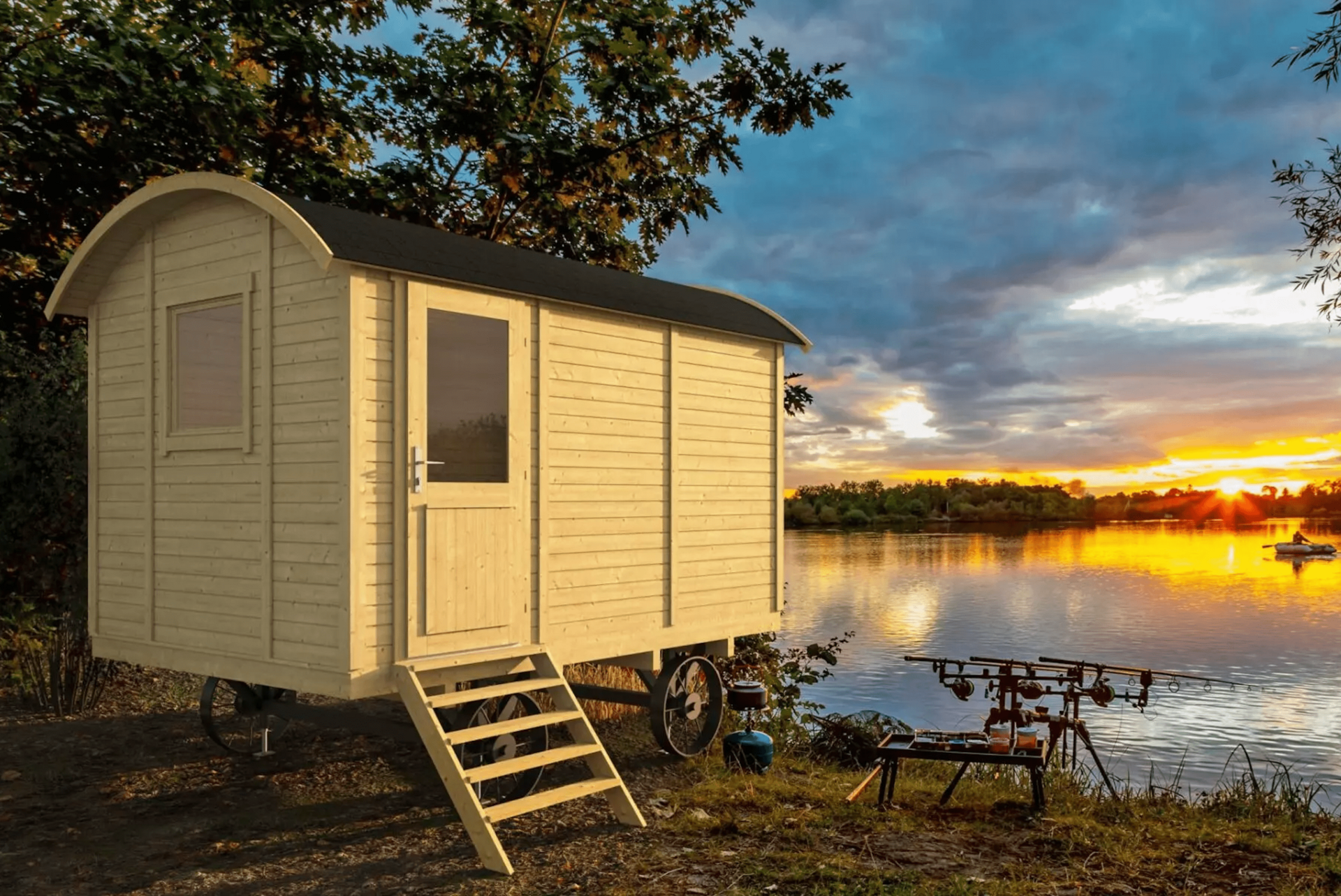 Zirkuswagen 360 x 240 cm - Pipowagen Joey