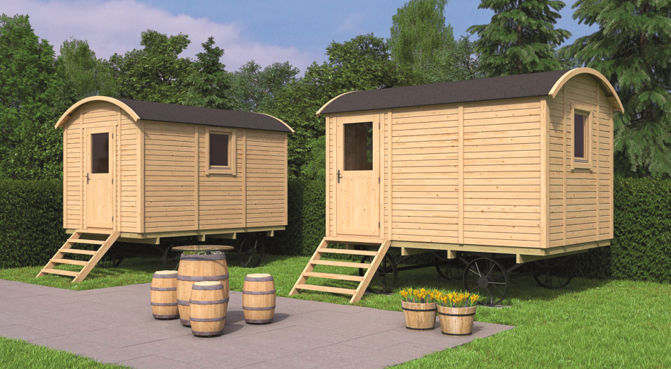 Zirkuswagen 360 x 240 cm - Pipowagen Joey