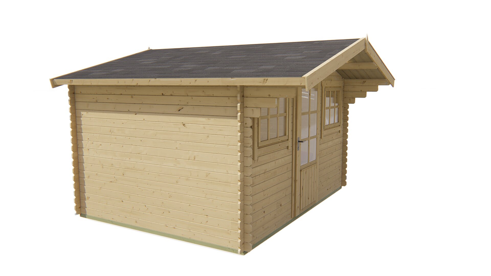 Blokhut Mika linkerzijaanzicht