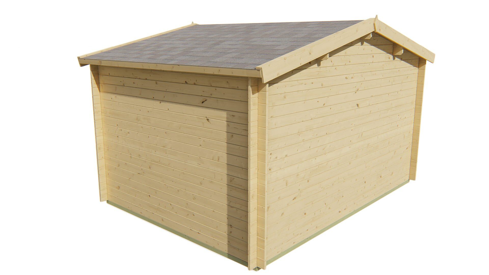 Blokhut Juha achaanzicht