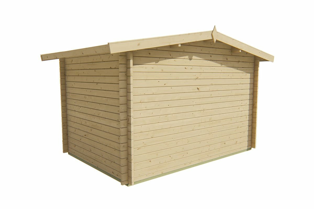 Blokhut Philip achteraanzicht