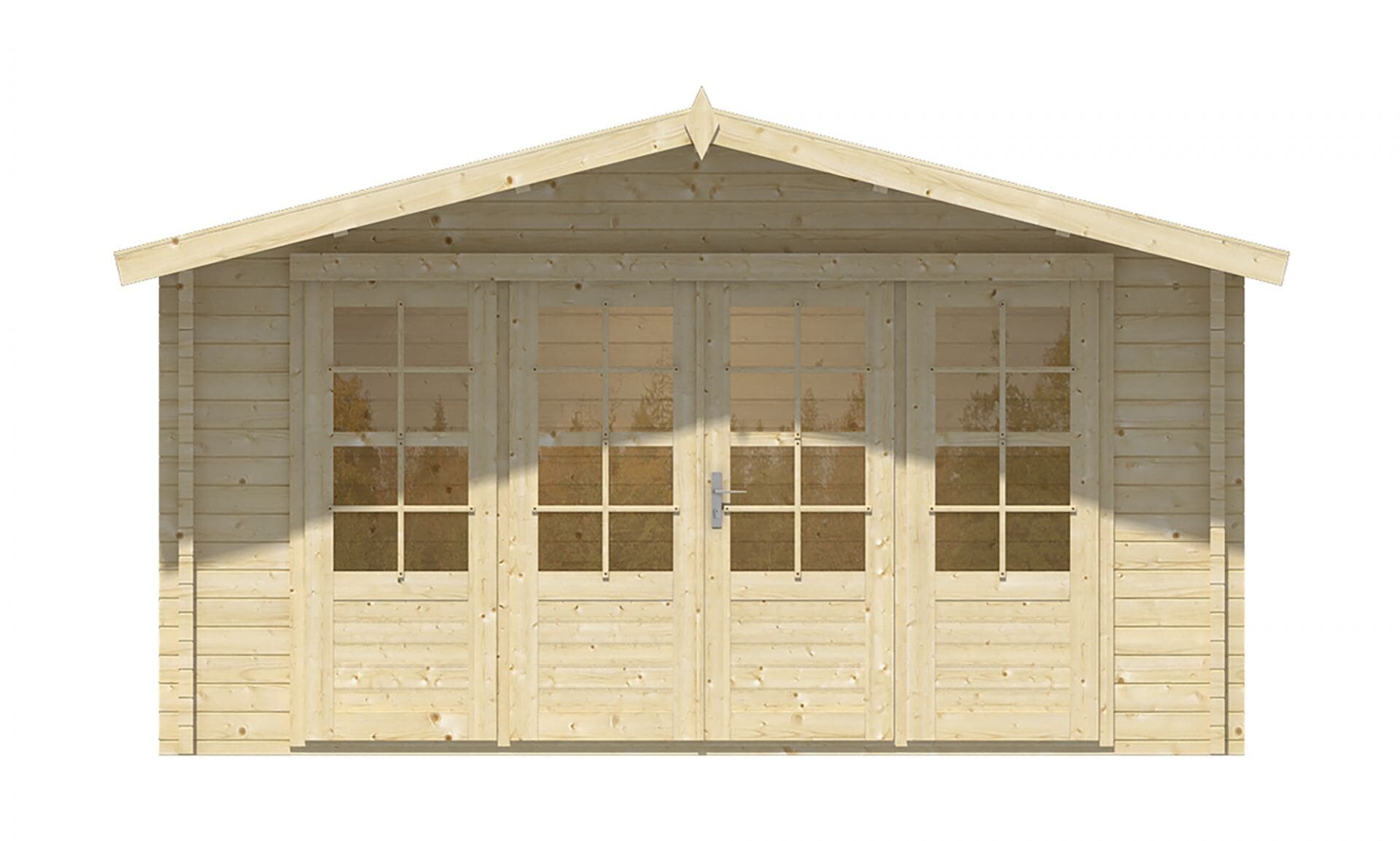 Blokhut Blackpool vooraanzicht