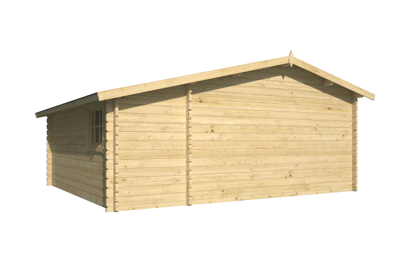 Blokhut Wolfgang achteraanzicht