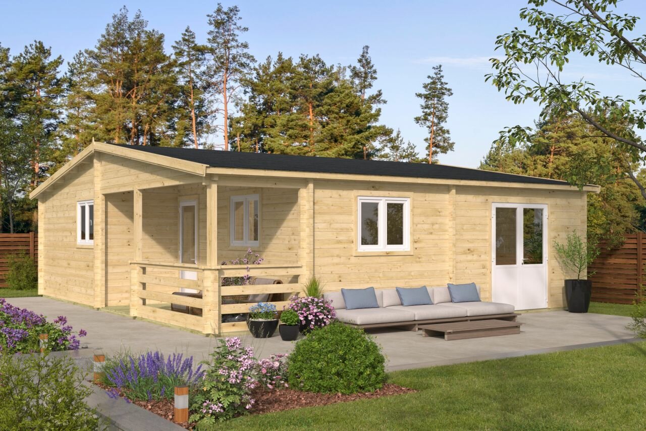 Blokhut Azores blank