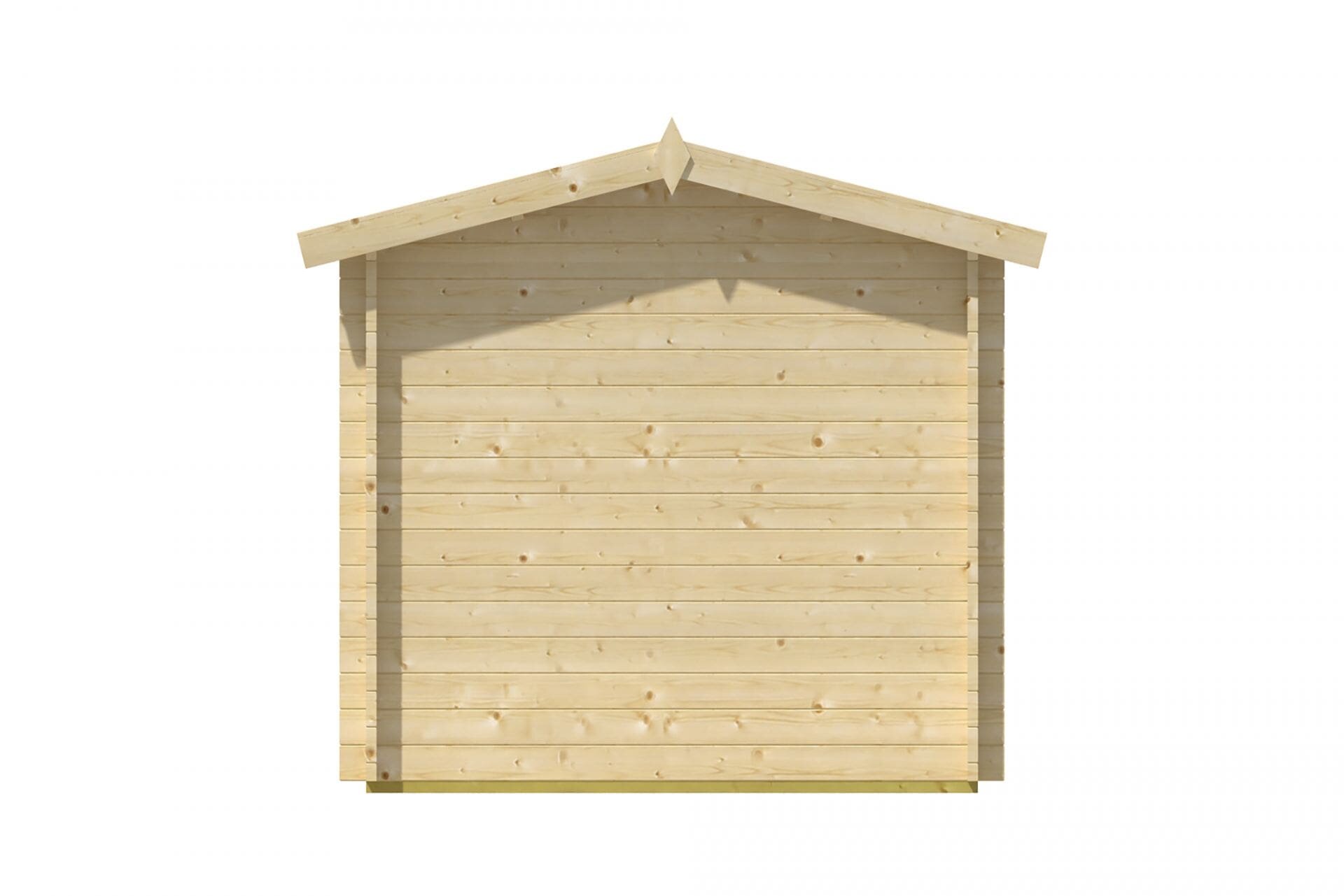 Blokhut Daisy zijaanzicht