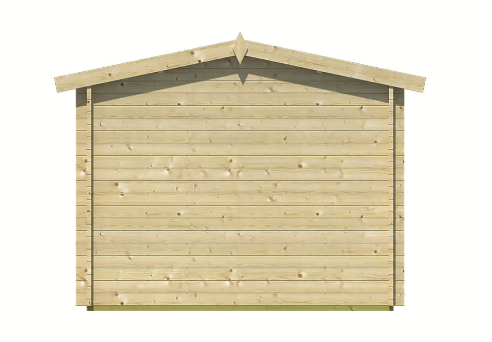 Blokhut Aiste 500 x 300 x 243 cm Wanddikte 40 mm