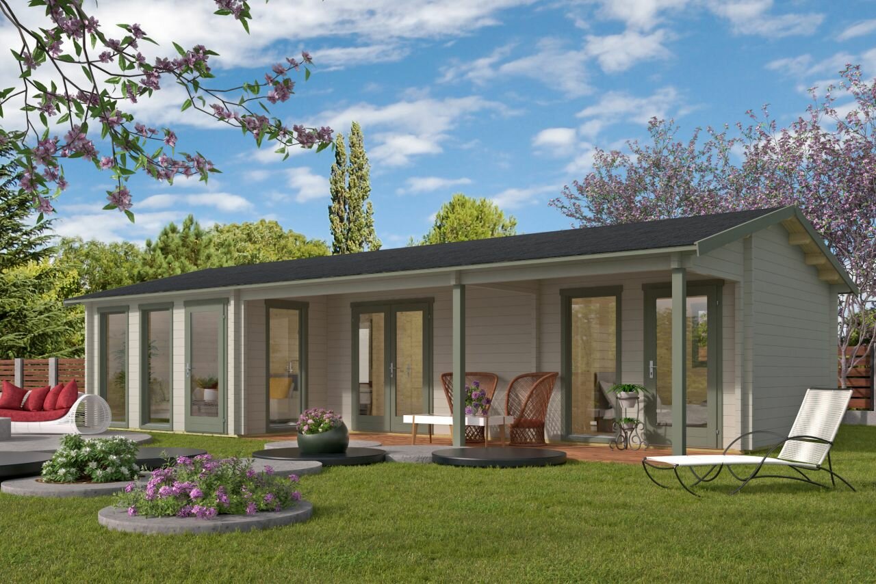 Blokhut Letterkenny groen