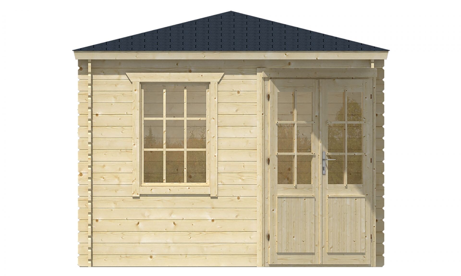 Blokhut Emma linkeraanzicht