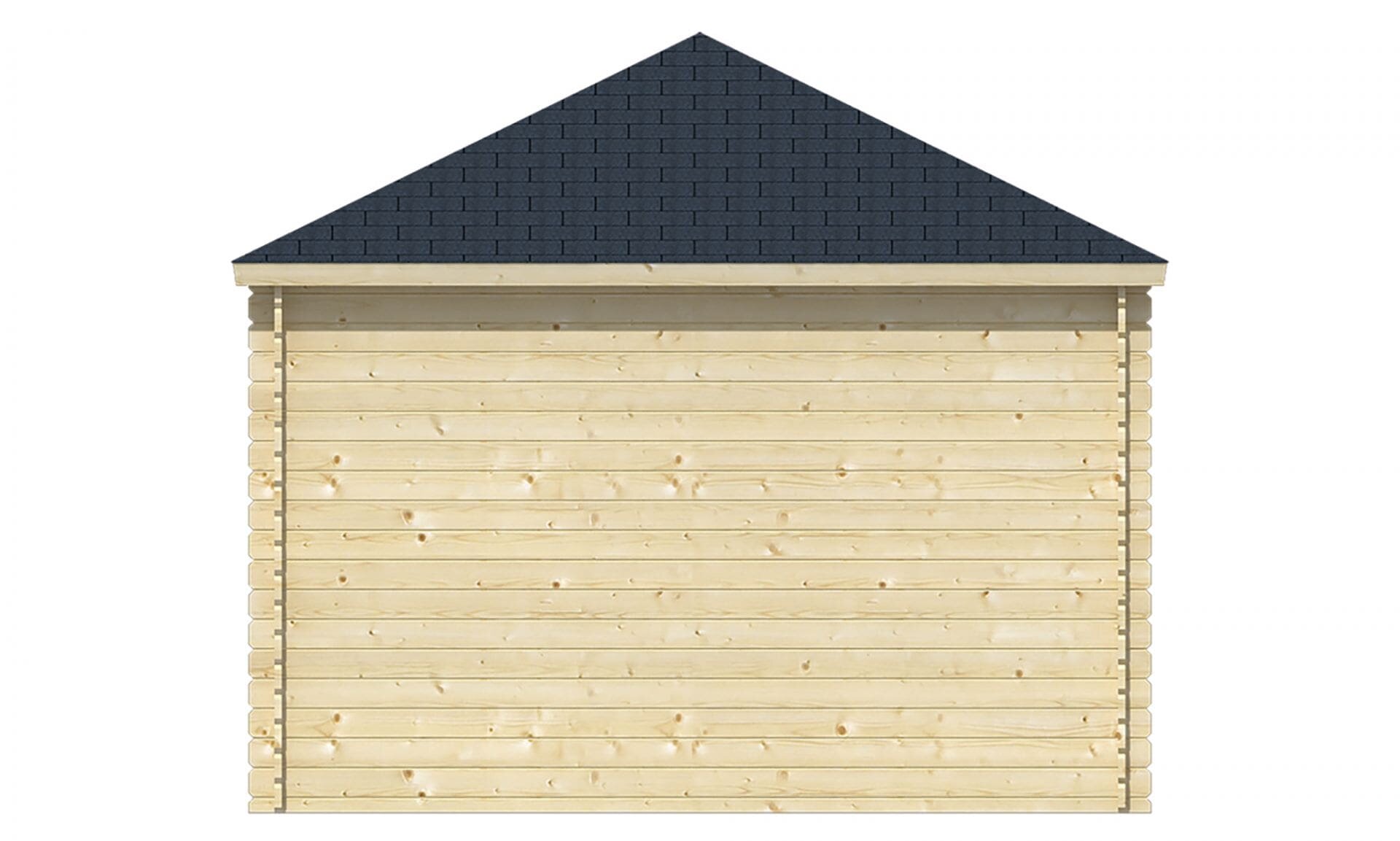 Blokhut Nilsson achteraanzicht