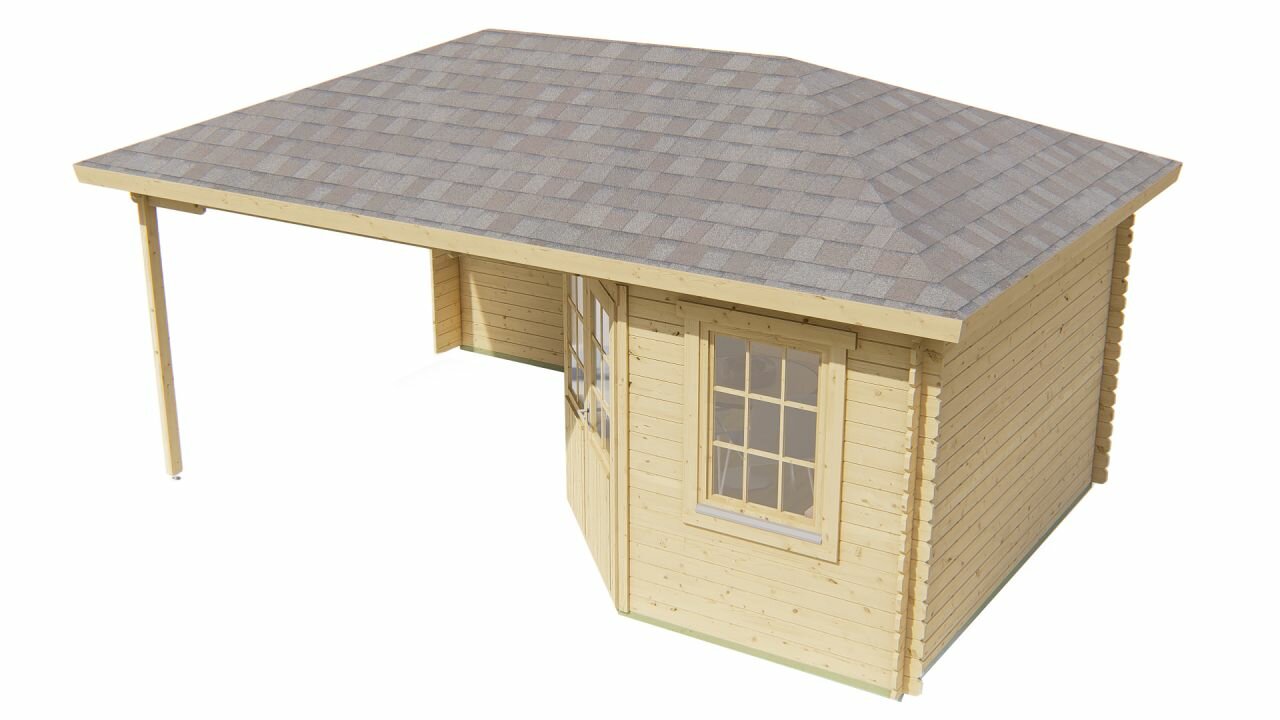 Blokhut Christoffer rechtervooraanzicht