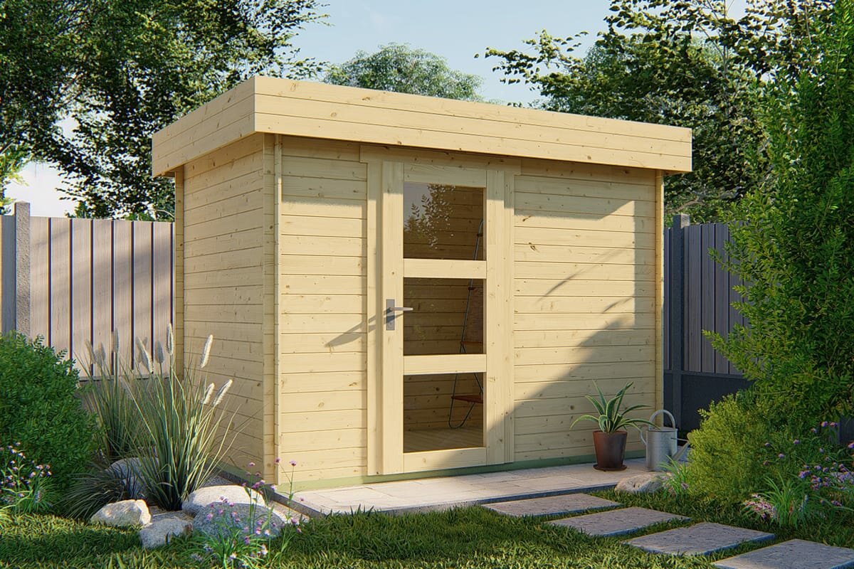 Blokhut Novalie blank