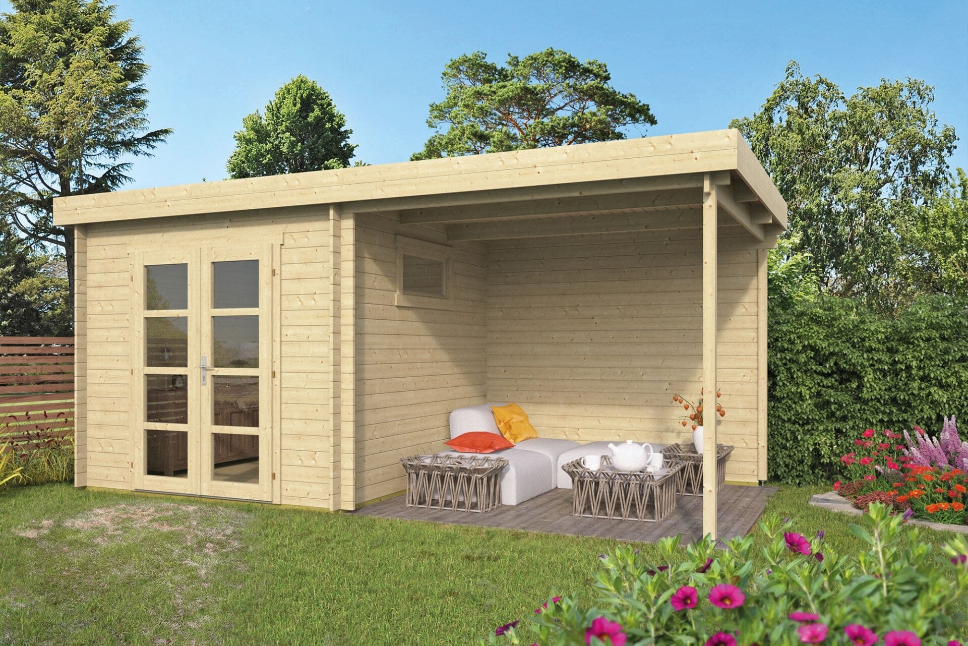 Blokhut Brenda blank