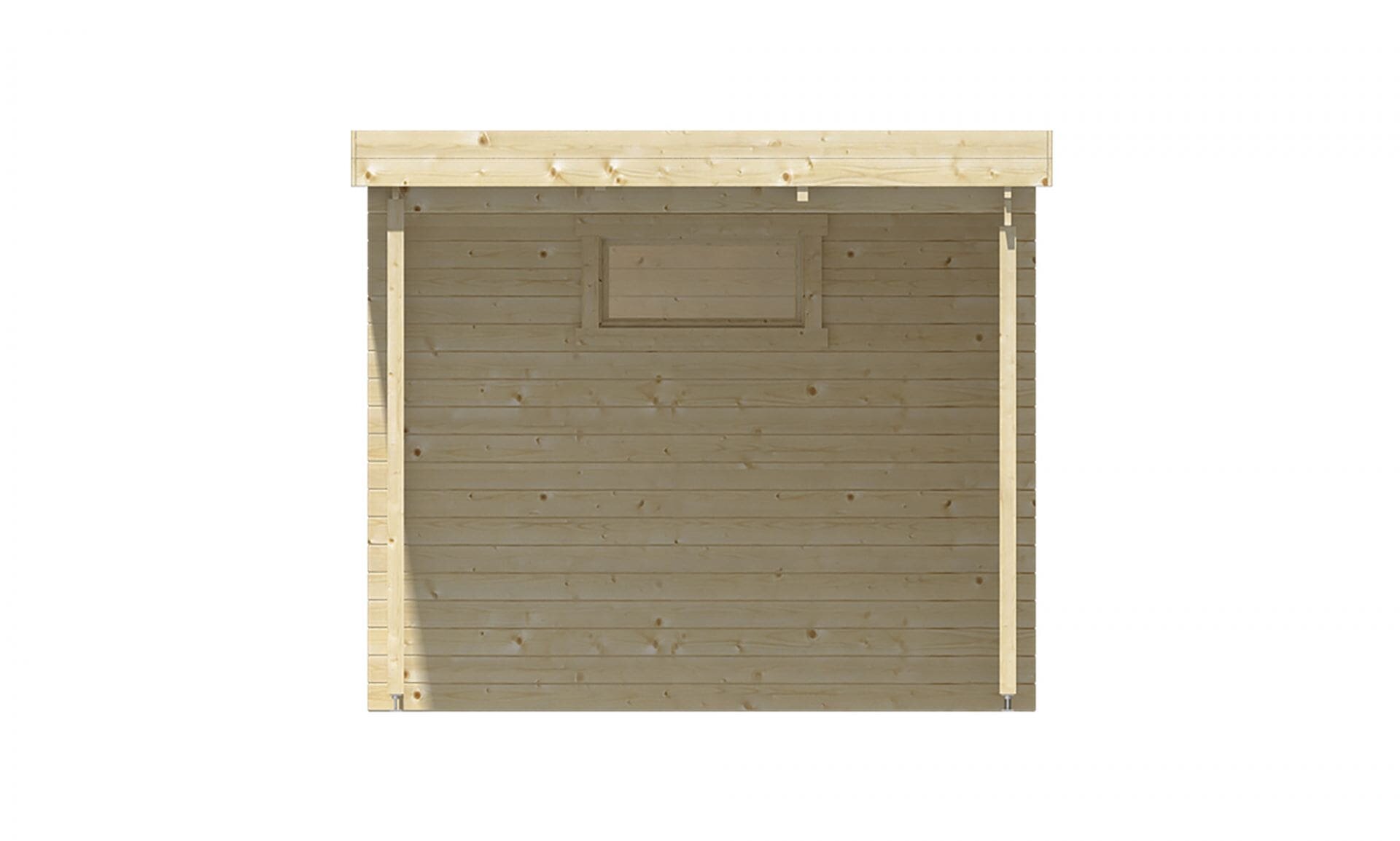 Blokhut Brenda rechterzijaanzicht