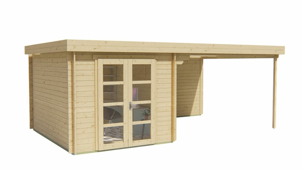 Blokhut Diederick vooraanzicht