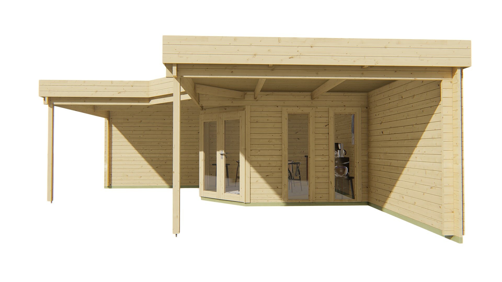 Blokhut Jutka vooraanzicht