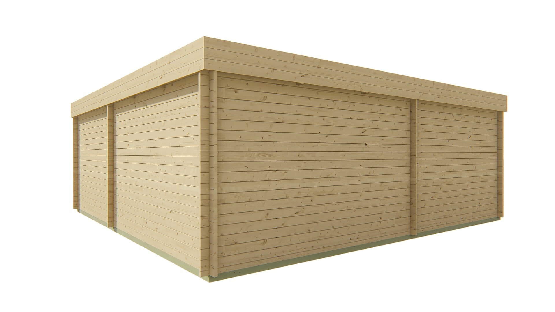 Blokhut Jutka achteraanzicht