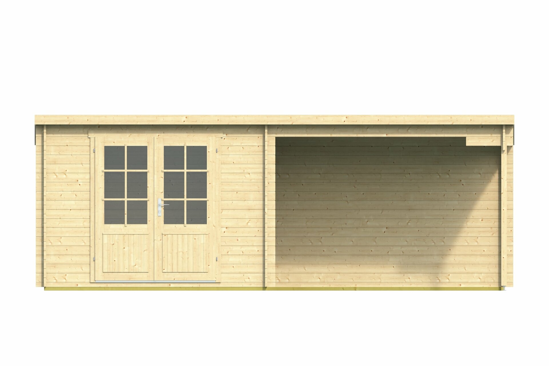 Blokhut Chappo vooraanzicht