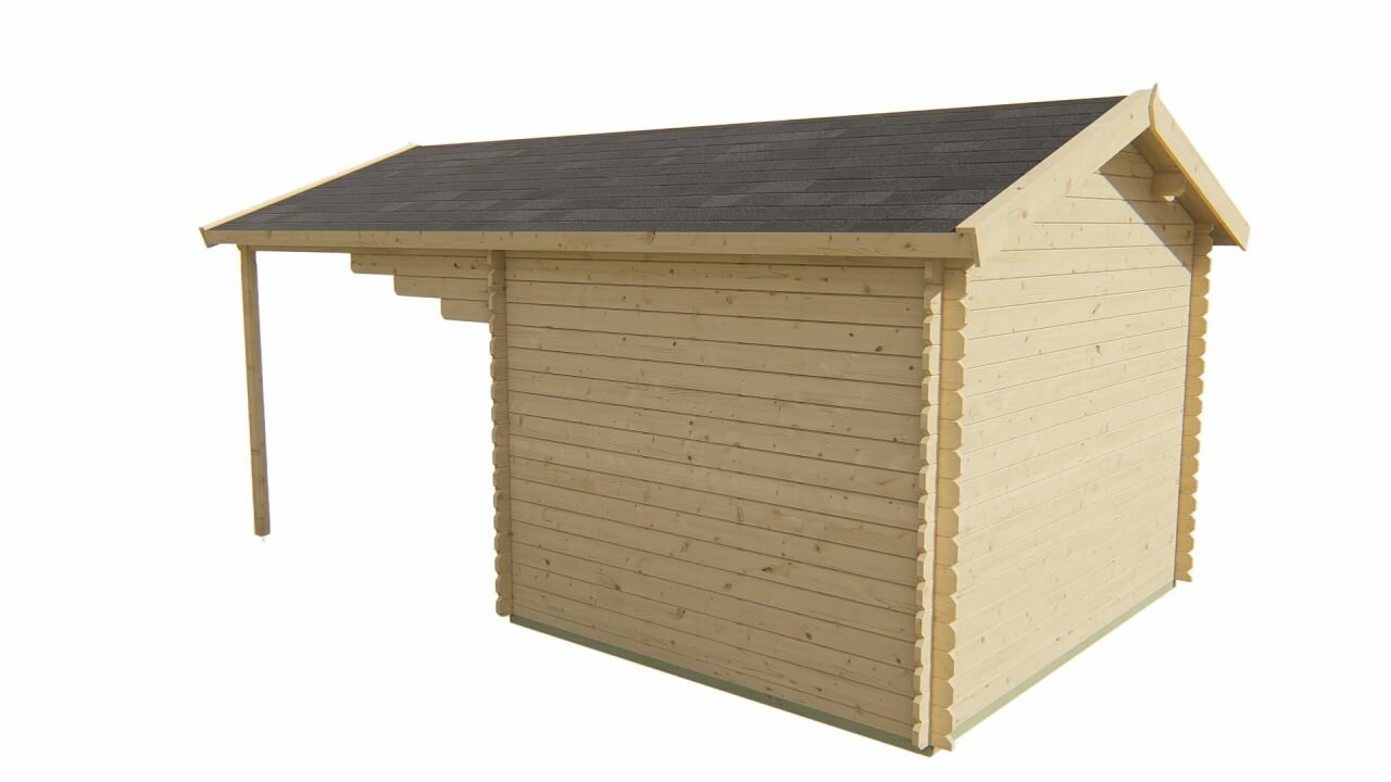 Blokhut Georg rechterachteraanzicht