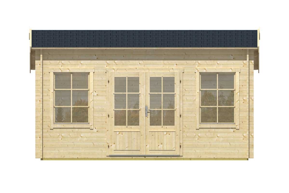 Blokhut Tane vooraanzicht