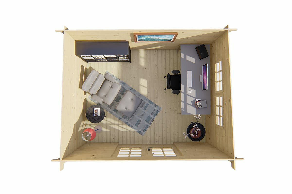 Gartenhaus Loya 380 x 300 x 220 cm