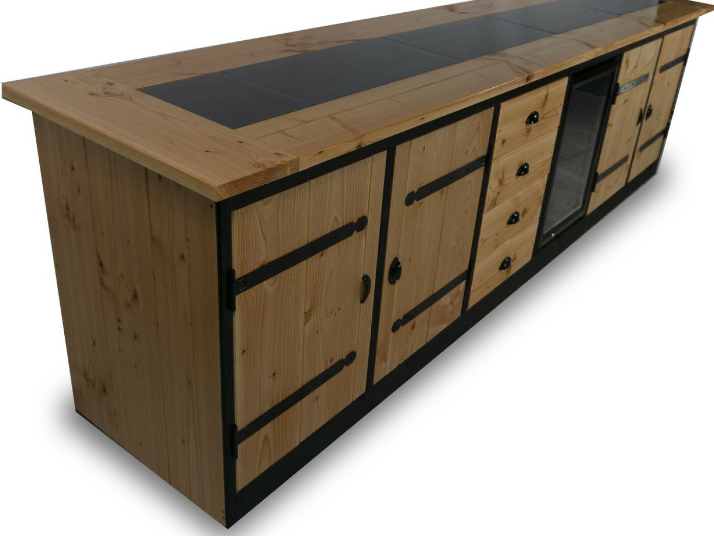 Houten buitenkeuken Herman