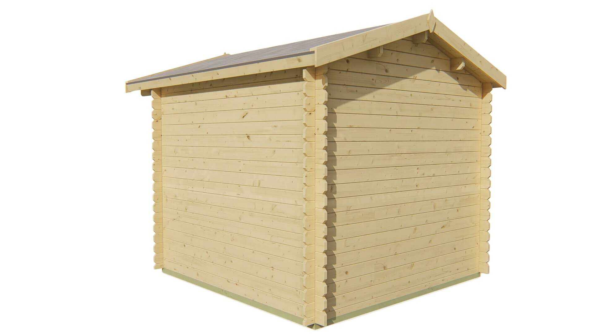 Blokhut Gitte achteraanzicht