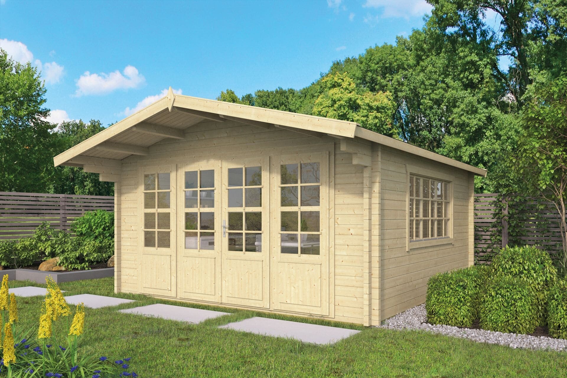 Blokhut Blackpool blank