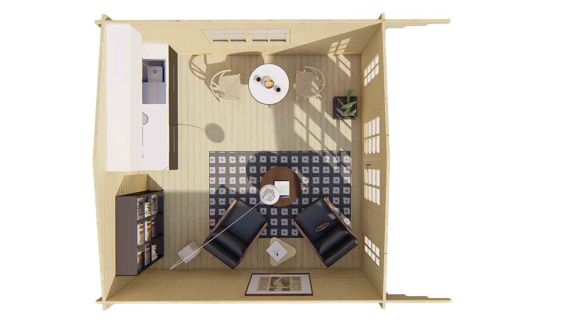 Blokhut Laula 430 x 430