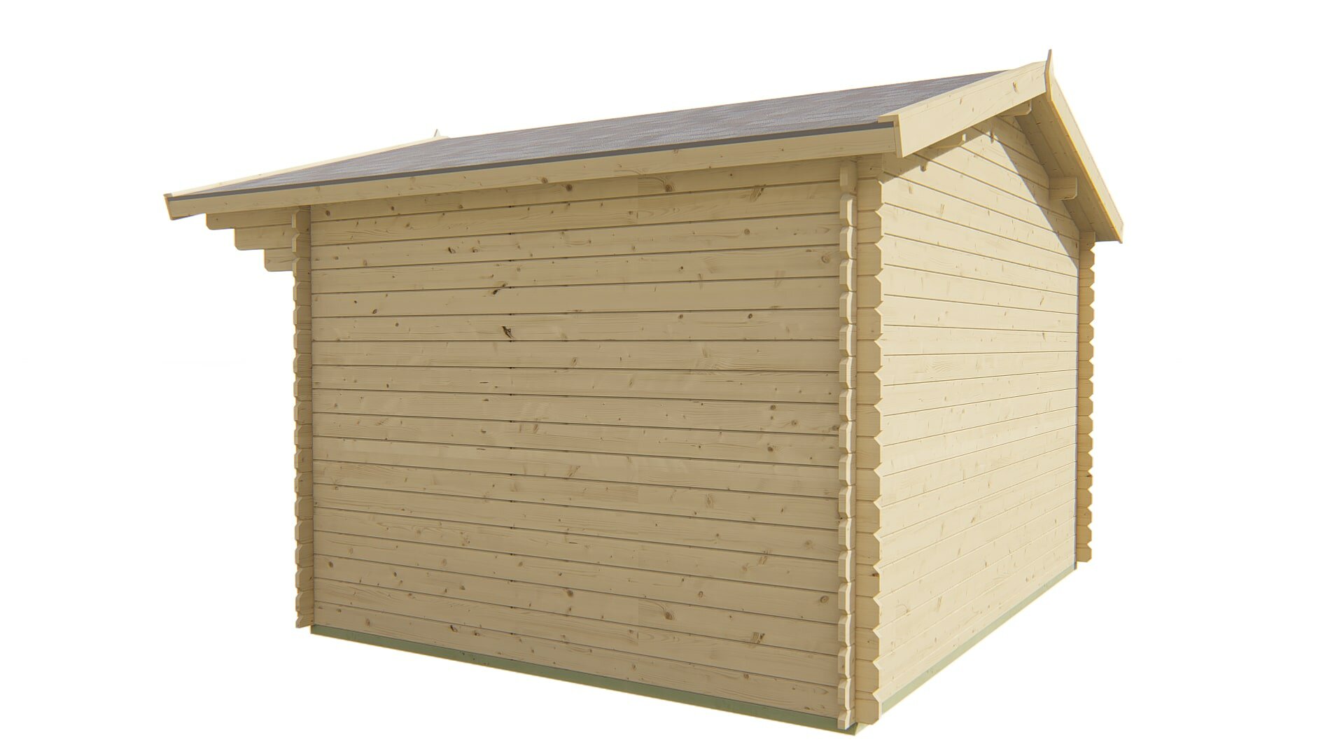 Blokhut Ingmar achteraanzicht