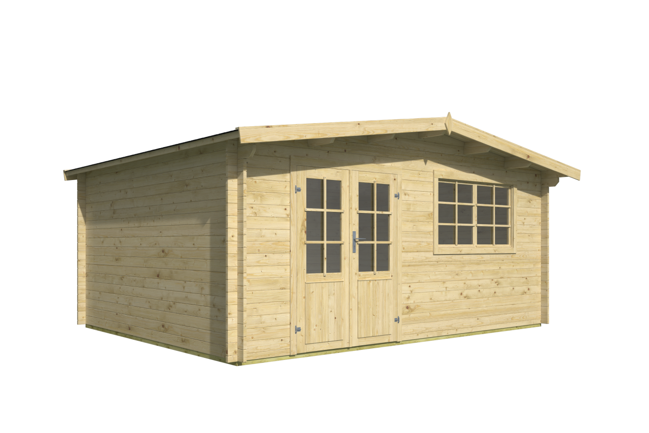 Blokhut Toledo vooraanzicht