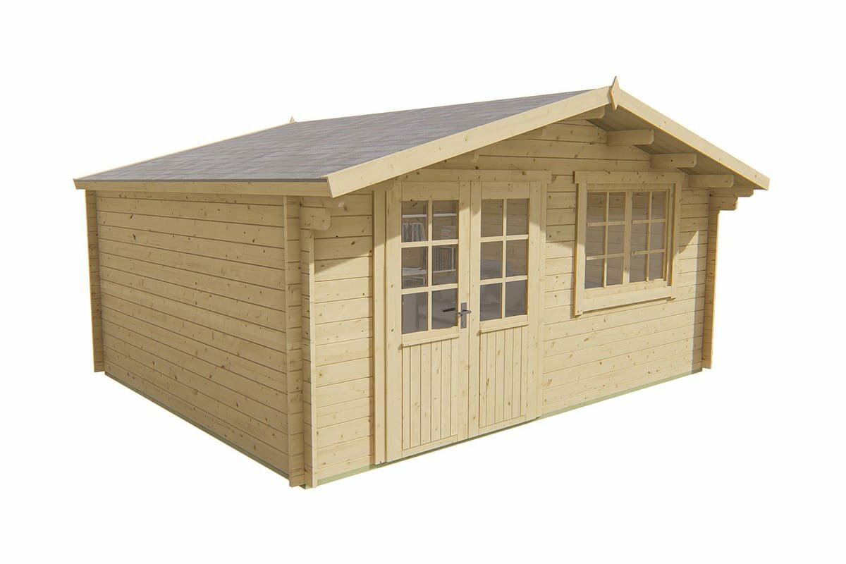 Blokhut Toledo vooraanzicht