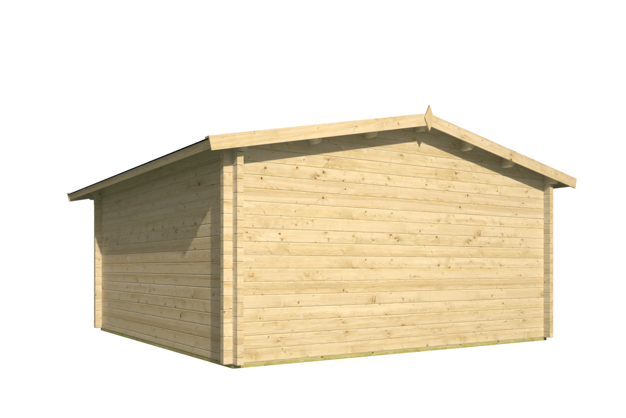 Blokhut Dingle achteraanzicht