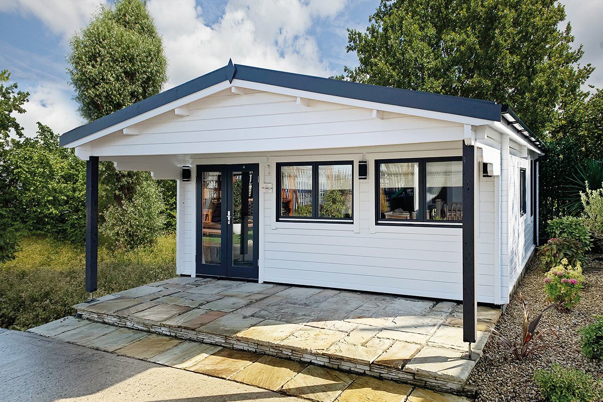 Blokhut Rune sfeerfoto