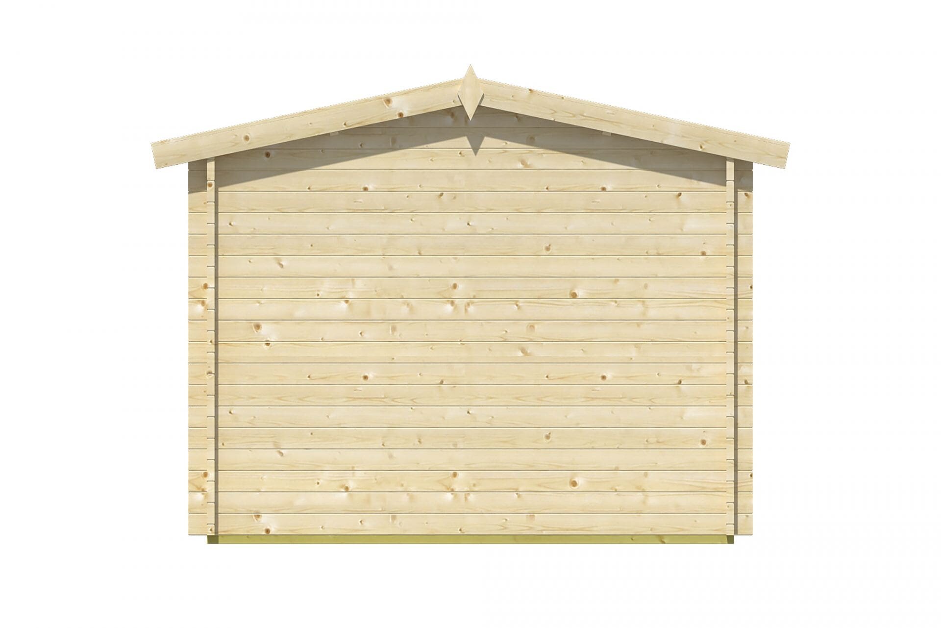 Blokhut Chloe zijaanzicht