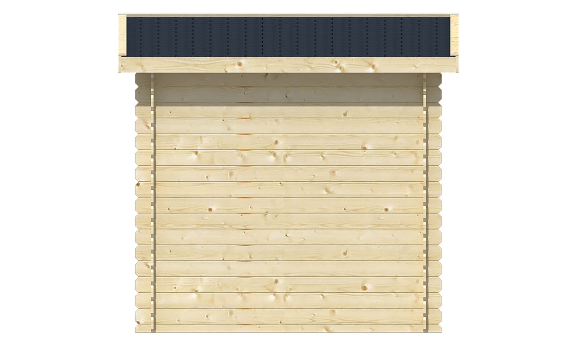 Blokhut Eigo achteraanzicht