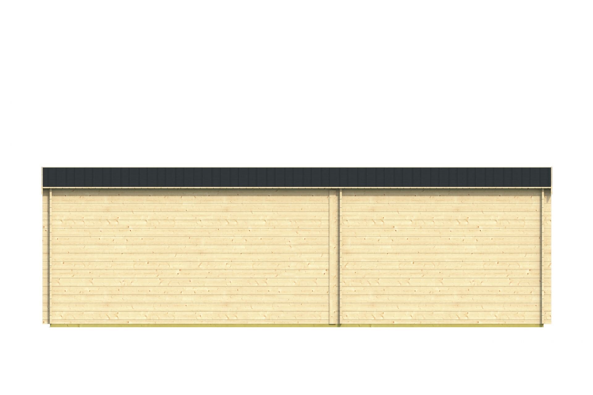 Blokhut Charlotta achteraanzicht