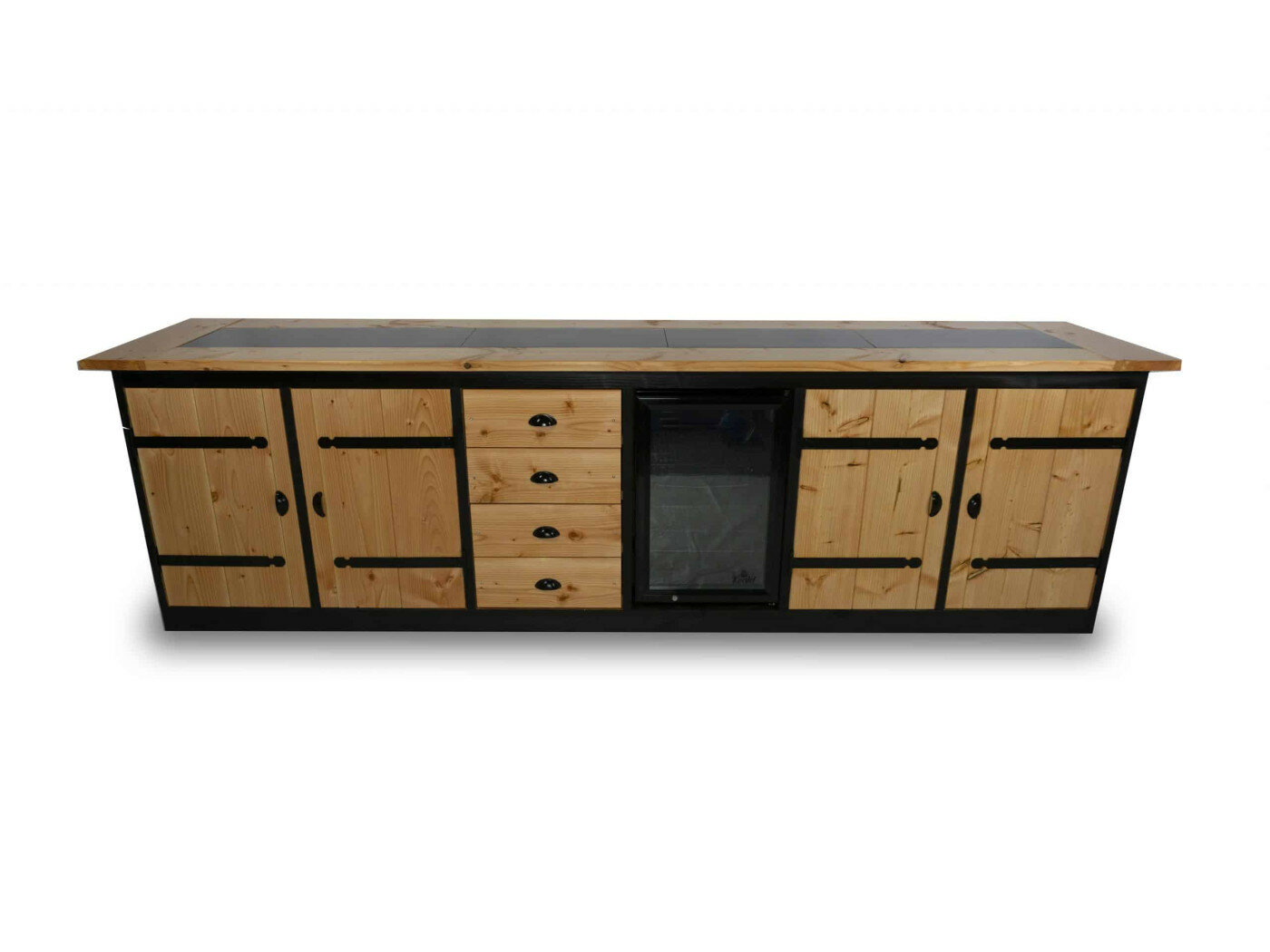 Houten buitenkeuken Herman