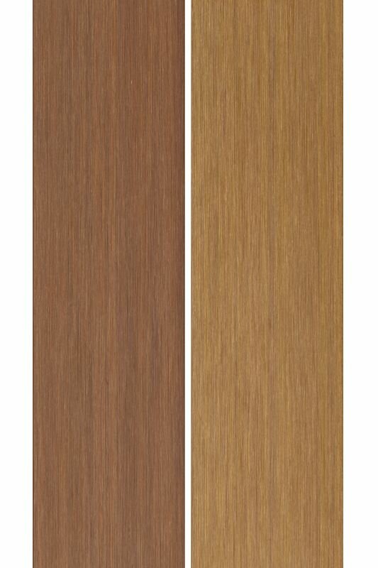 PuraTerra semi-massieve composiet vlonderplank teak bi-color 2,3 x 13,8 x 500 cm